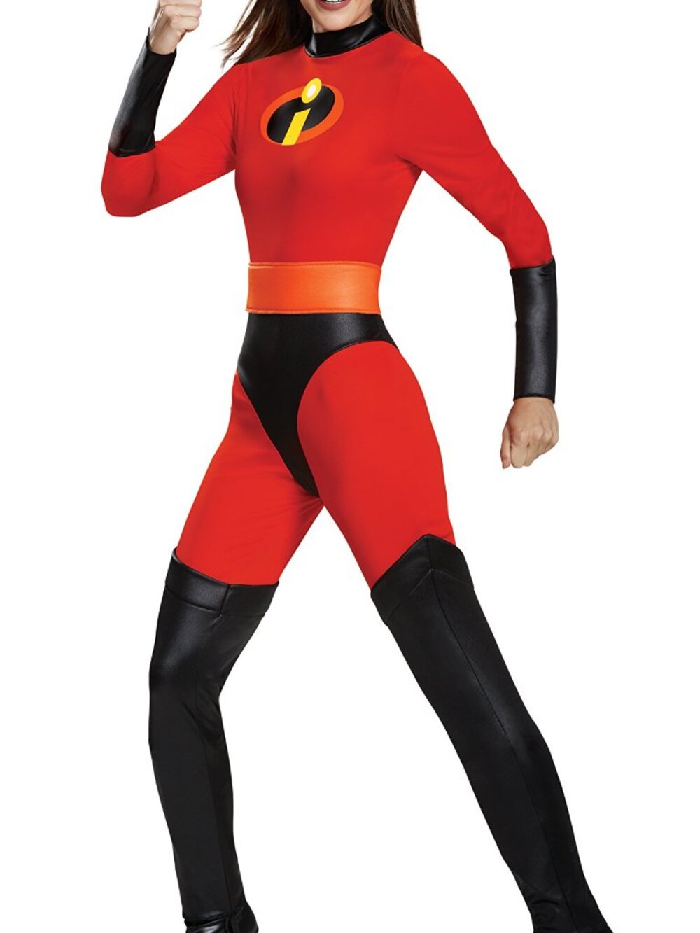 Disguise Women's Mrs. Incredible Classic Costume, Red, Small
